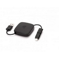 Griffin Retractable Charge/Sync Cable with Lightning Connector and Micro-USB